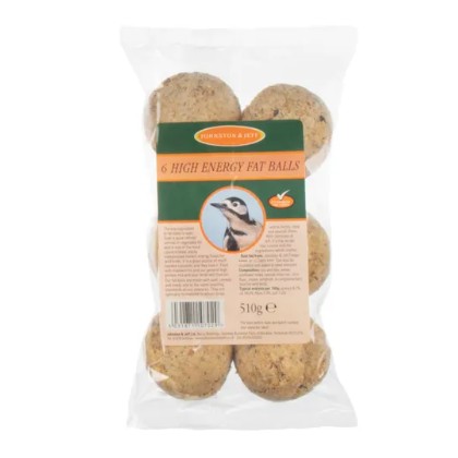 Johnston & Jeff 6 Pack Fat Balls