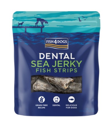 Fish4Dogs Dental Sea Jerky Fish Strips