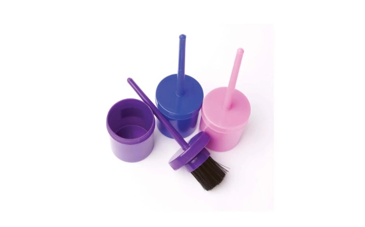 Hoof Oil Brush With Container