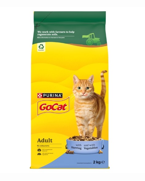 Go-Cat Tuna Herring and Veg 2kg