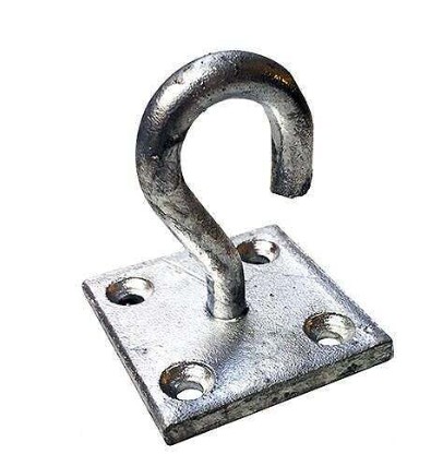 Hook on Plate Galvanised