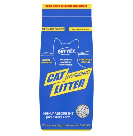 Pettex Premium Grey Cat Litter 3kg