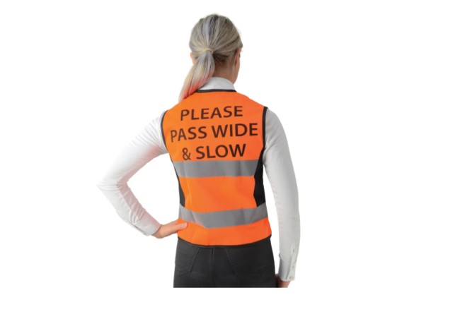 Hy Equestrian Hi Vis Waistcoat Orange