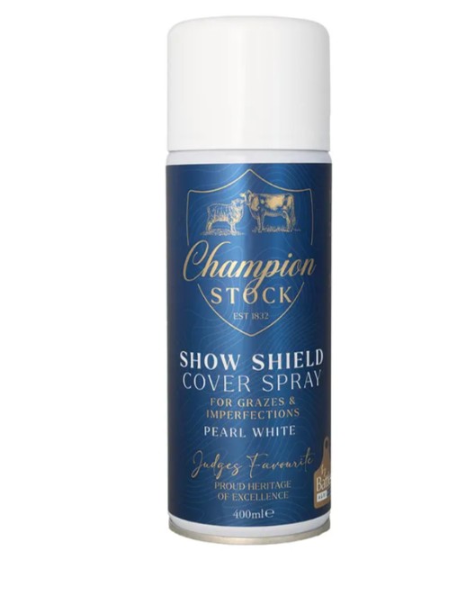 Champion Stock Show Shield Cover Spray Pearl White