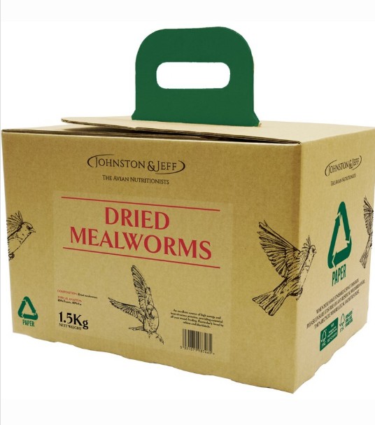 Johnston & Jeff Dried Mealworms