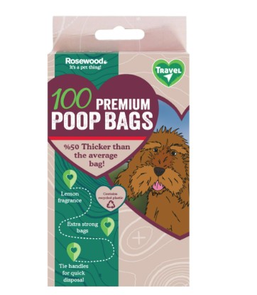 Rosewood Premium Poop Bags 100pck