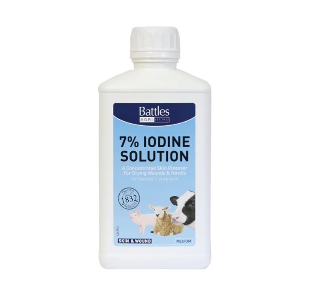 Battles 7% Iodine Solution 500ml
