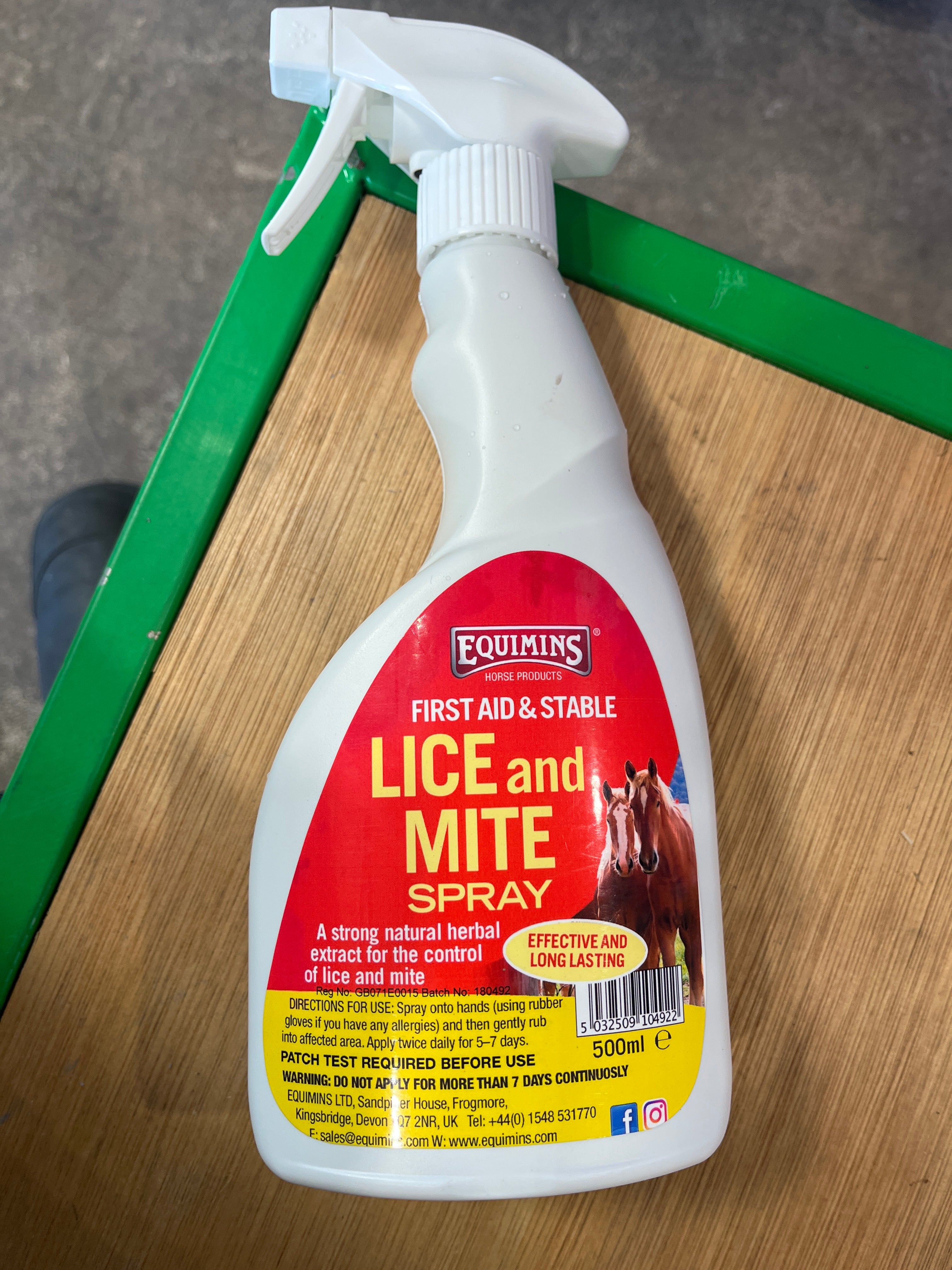 Lice & Mite Spray