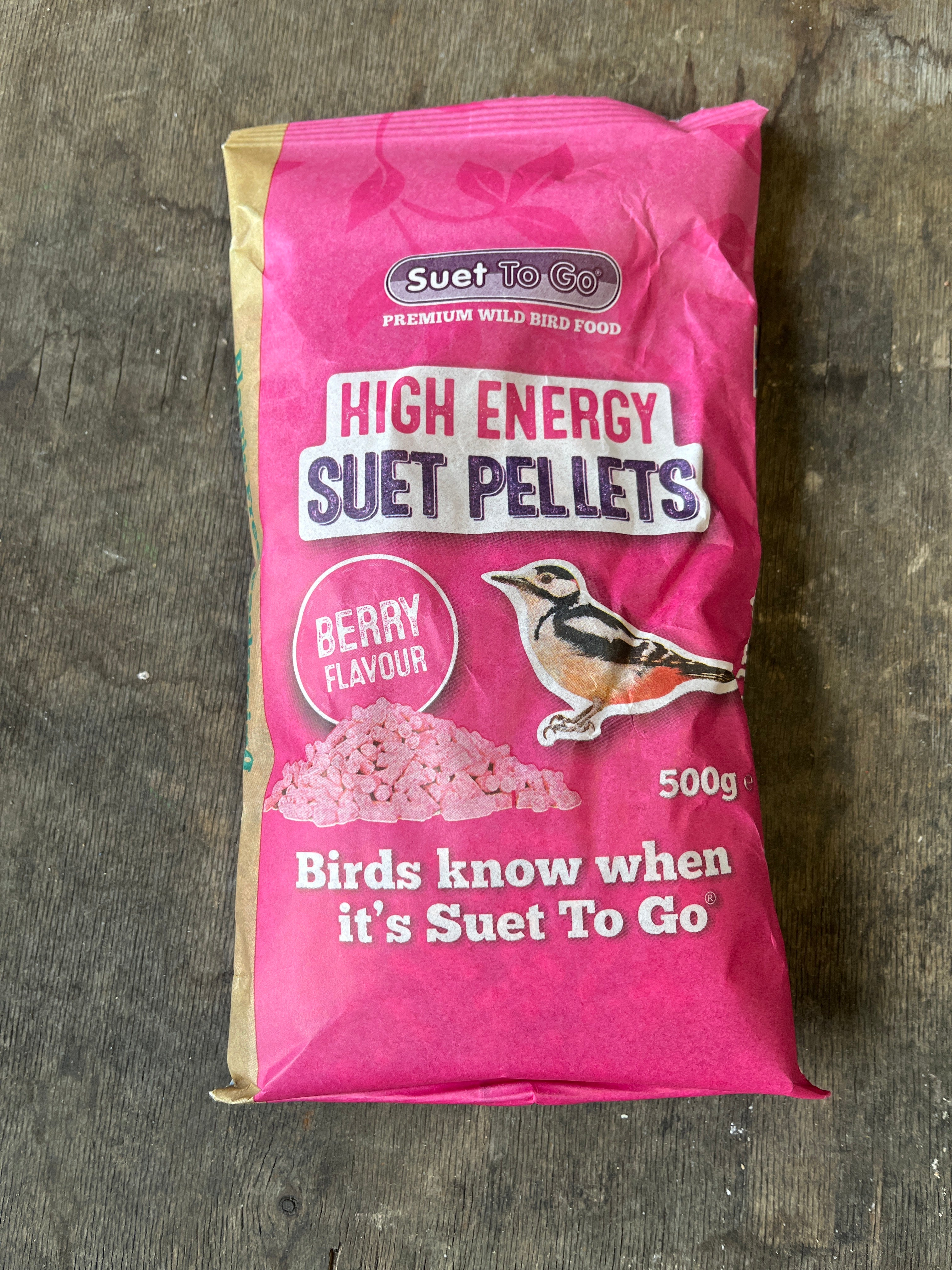 Suet to Go Wild Bird Food 500g