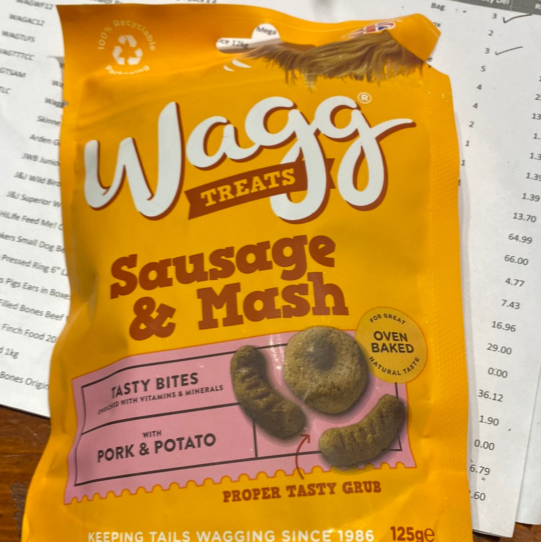 Wagg Treats Sausage and Mash