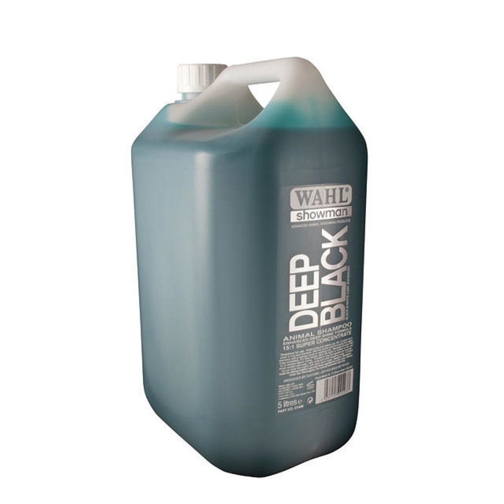Wahl Showman Deep Black Shampoo Size 5L