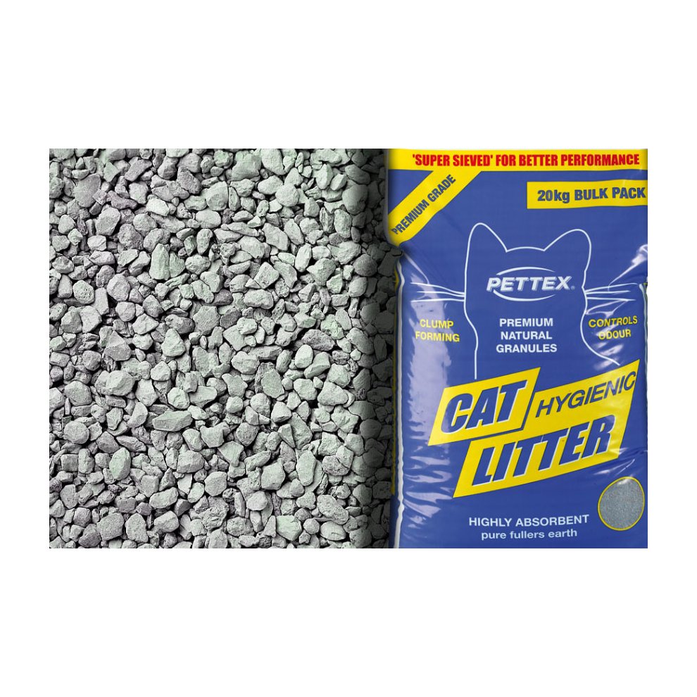 Pettex Premium Grey Cat Litter Granules 3kg