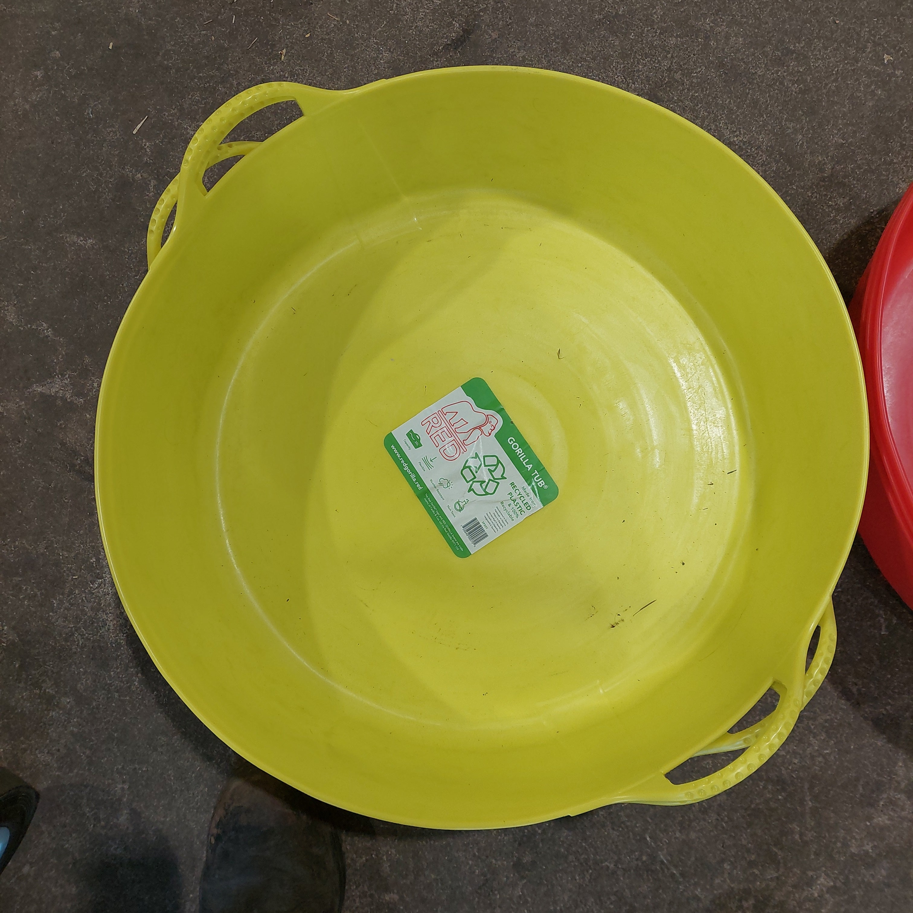 Red Gorilla Yellow Trug 35L