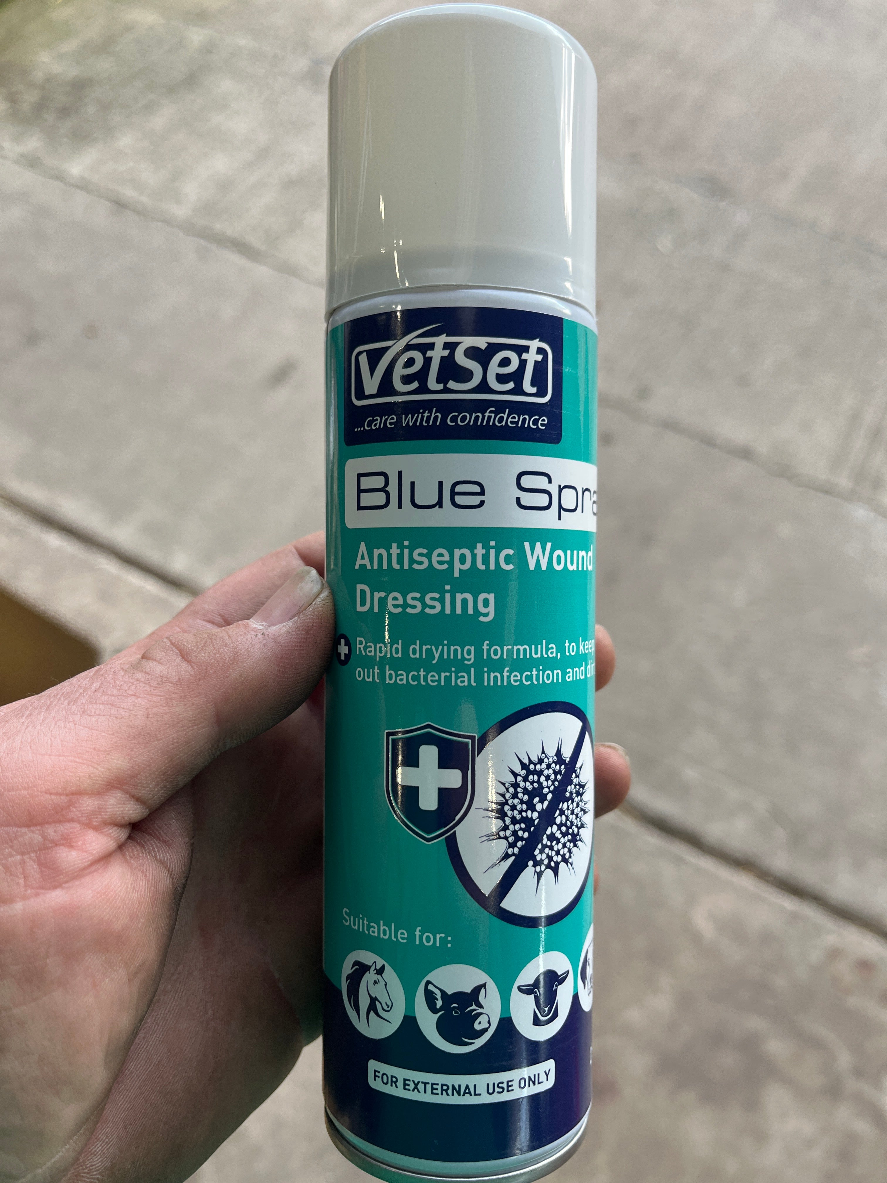 VetSet Blue Spray