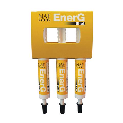 NAF EnerG Shot Horse Supplement 30ml X 3 Syringes