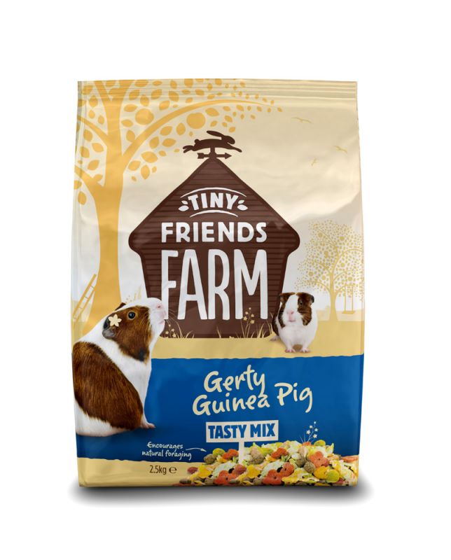 Supreme Tiny Friends Farm Gerty Guinea Pig Tasty Mix, 2.5kg