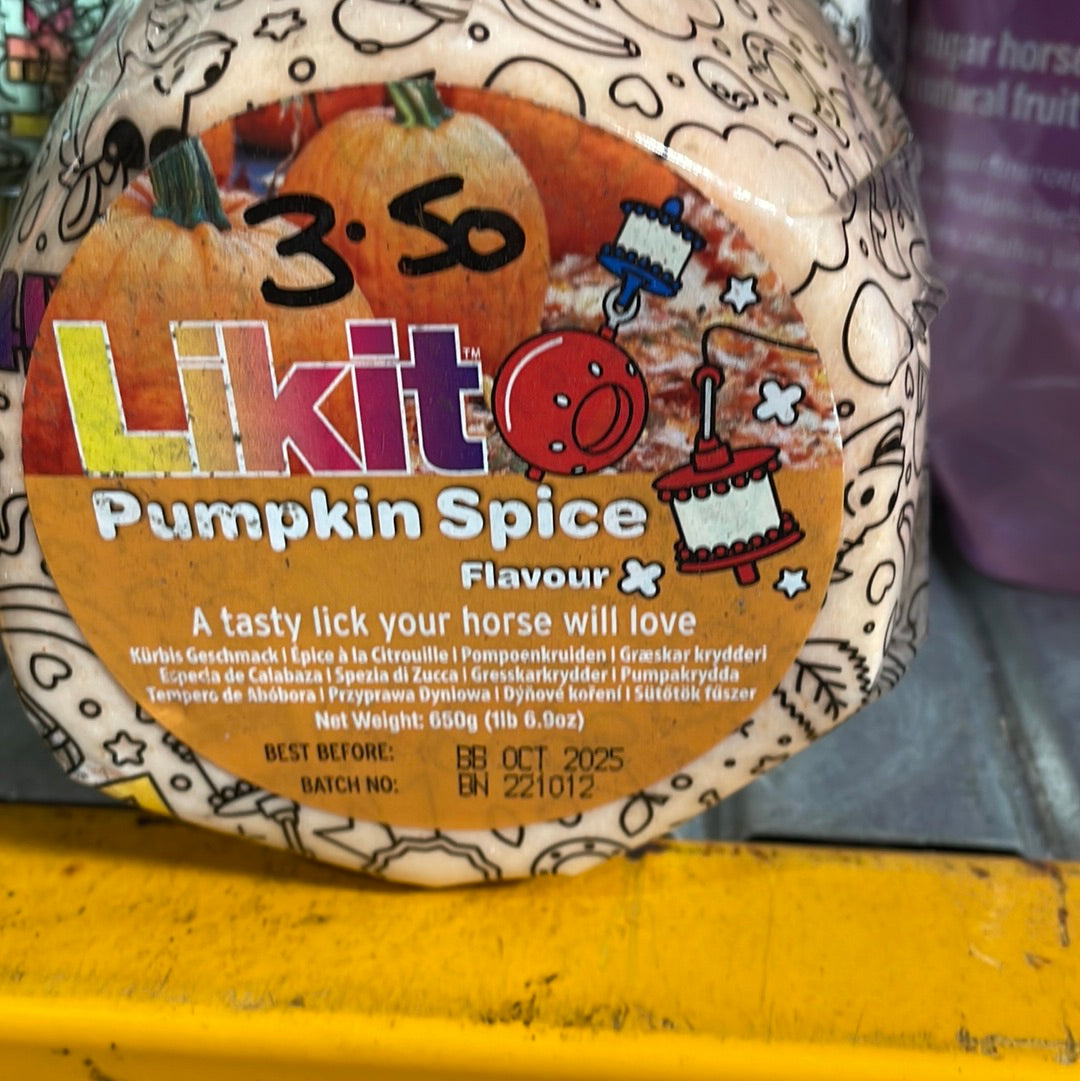 Likit Pumpkin Spice Flavour