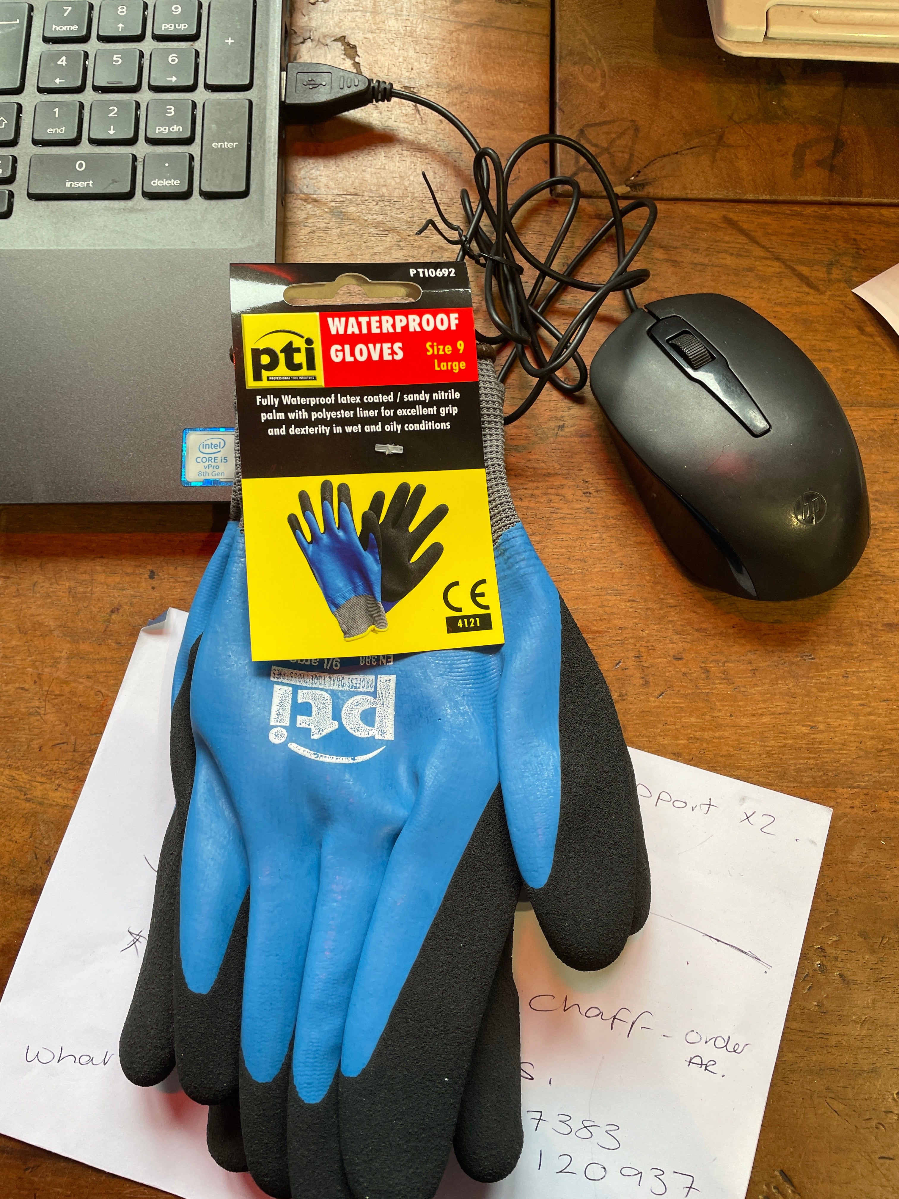 PTI Waterproof Gloves L