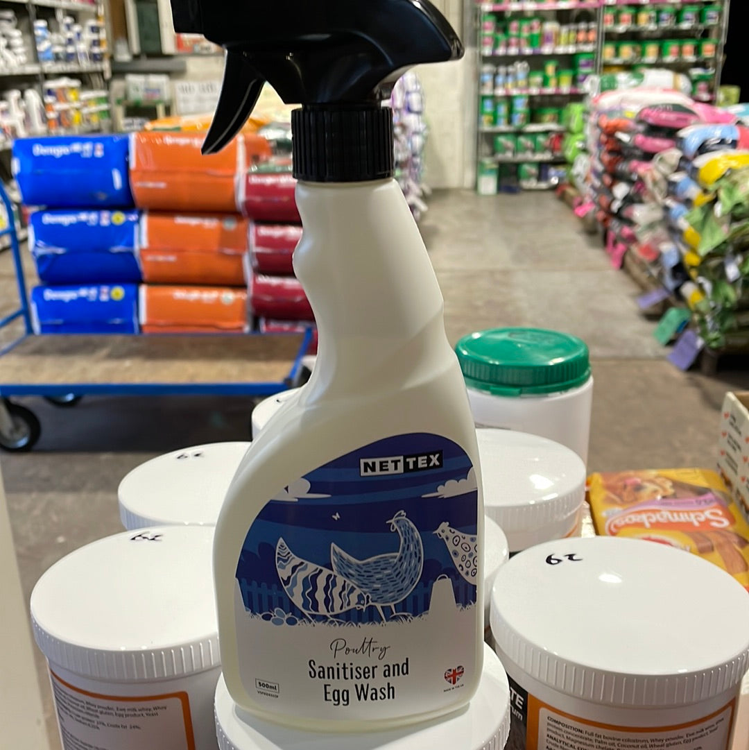 Nettex poultry Sanitiser and Egg wash