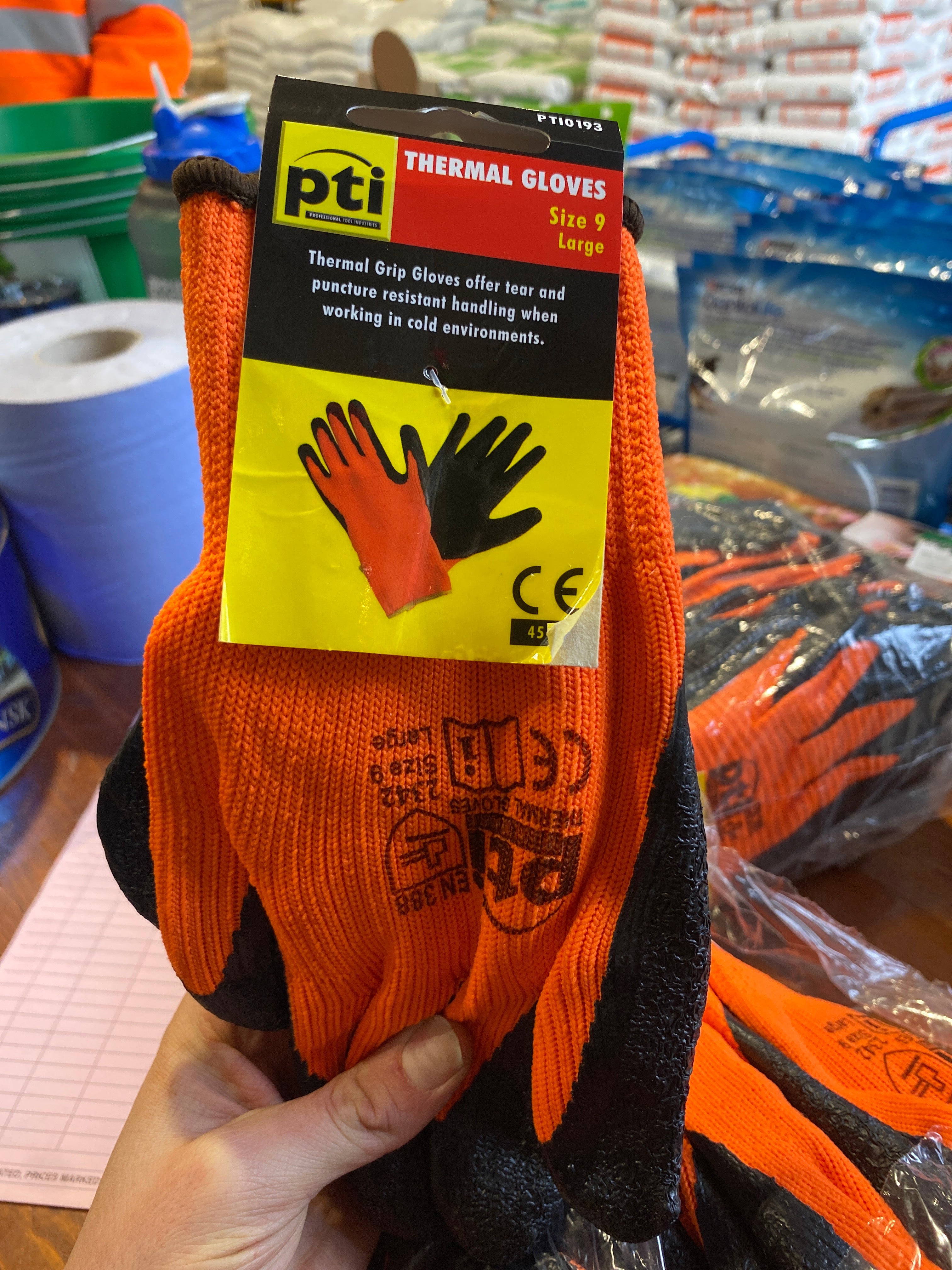 PTI Thermal Gloves Size 9