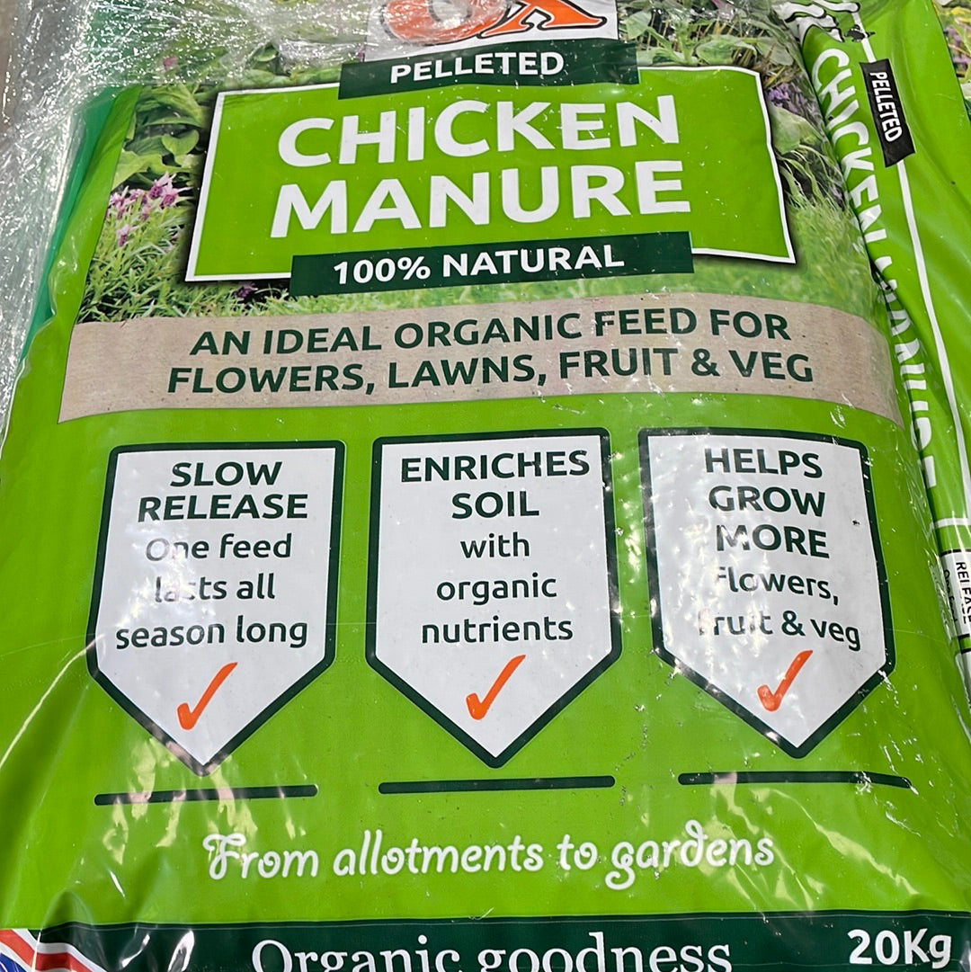 Vitax 6x Pelleted Chicken Manure