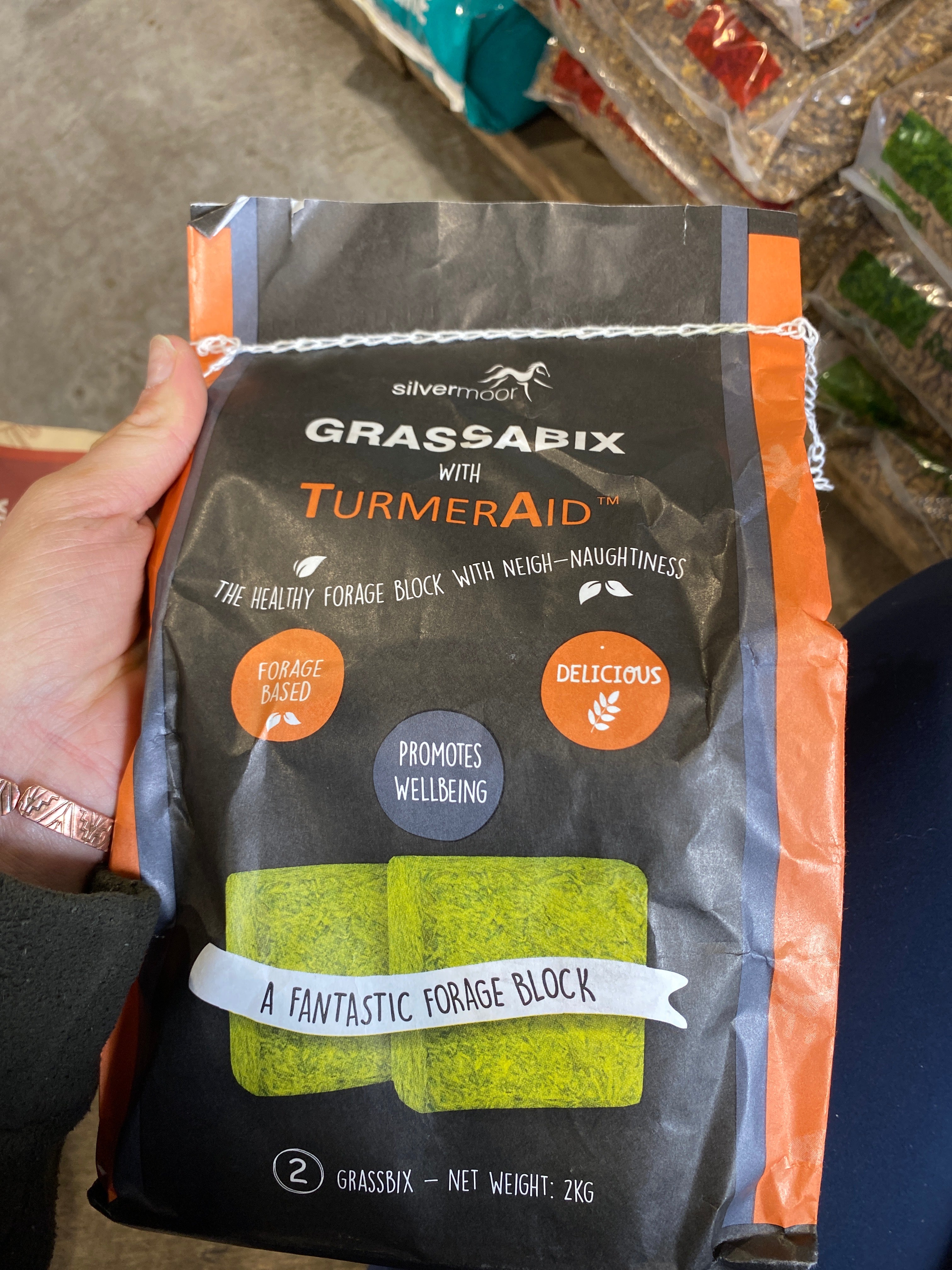 Silvermoor Grassabix with TurmerAid