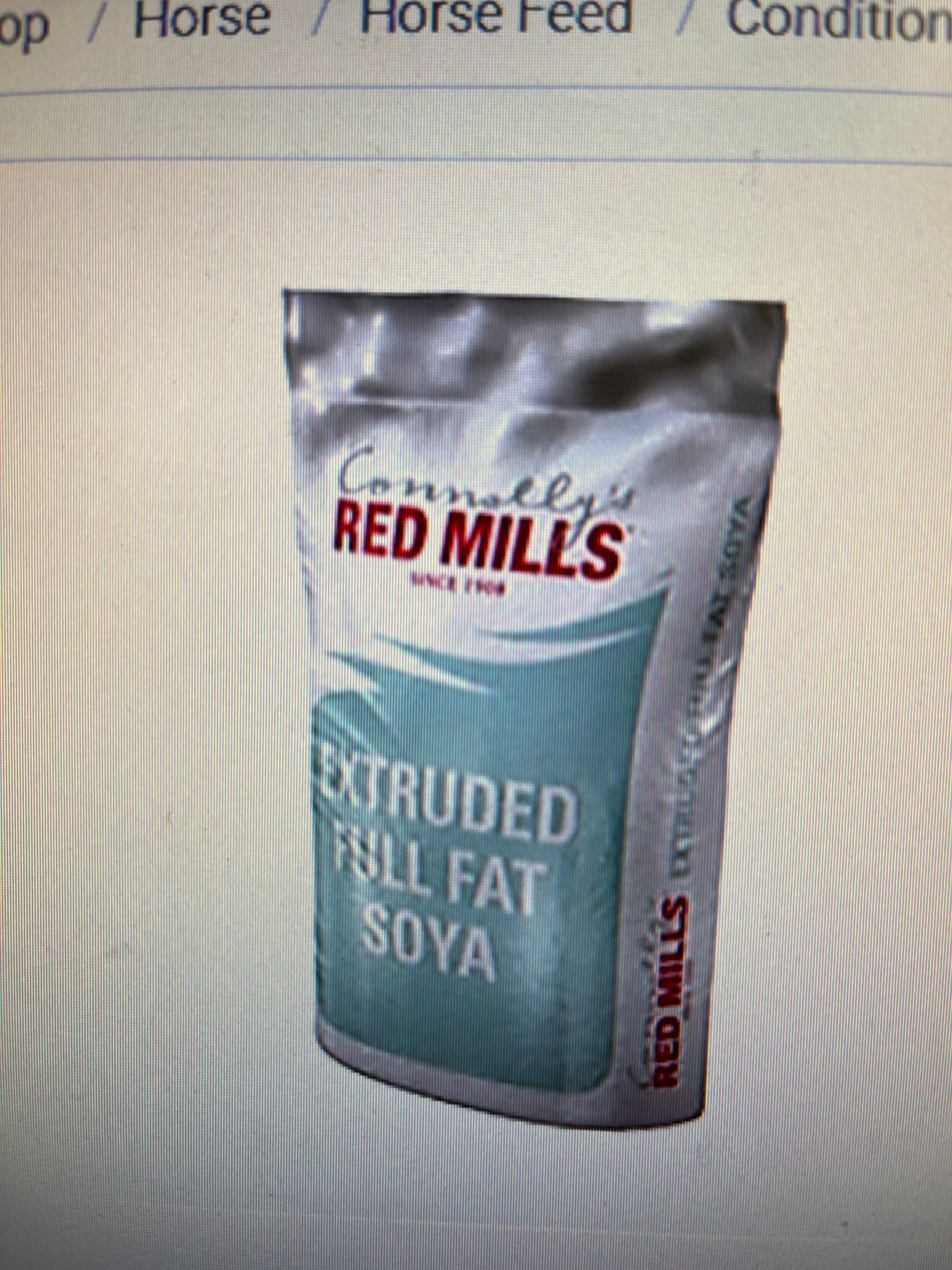 Red mills extruded full fat soya