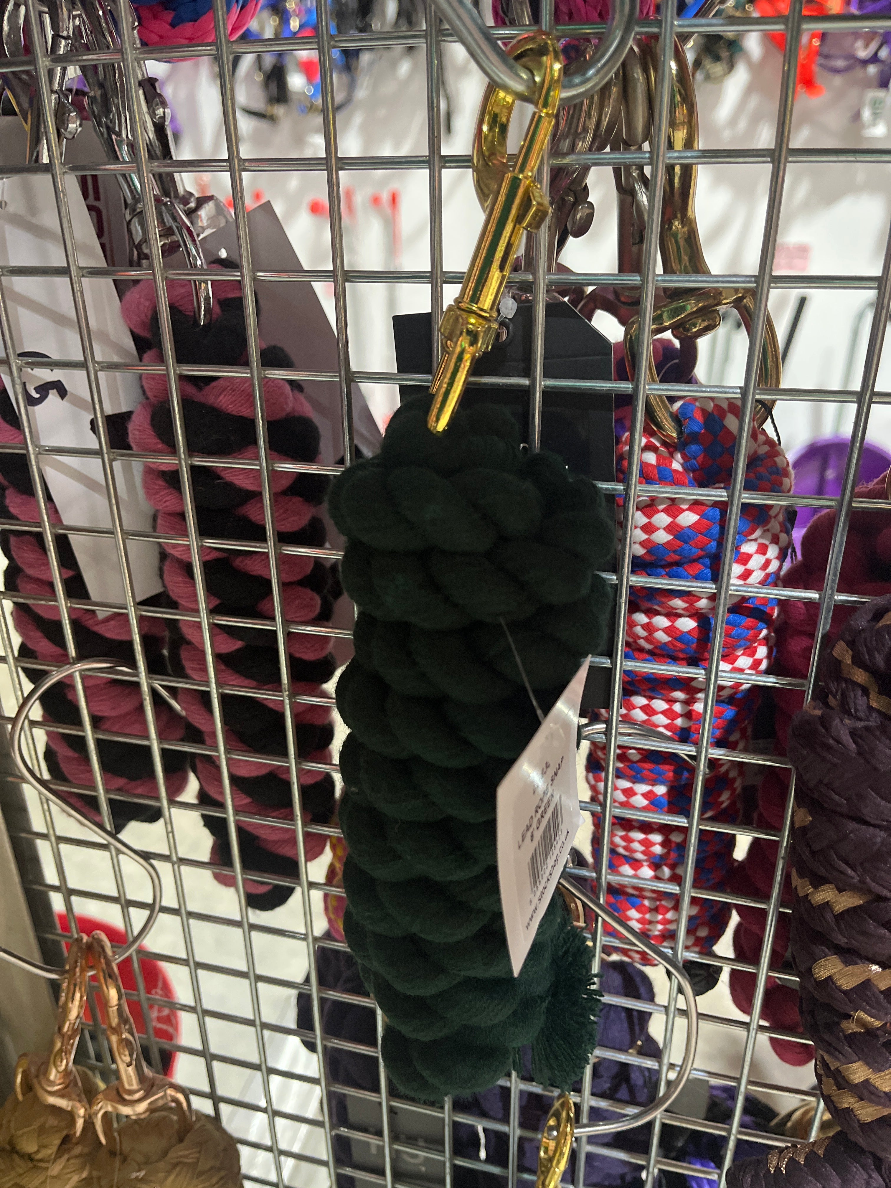 Stockshop Lead Rope Green