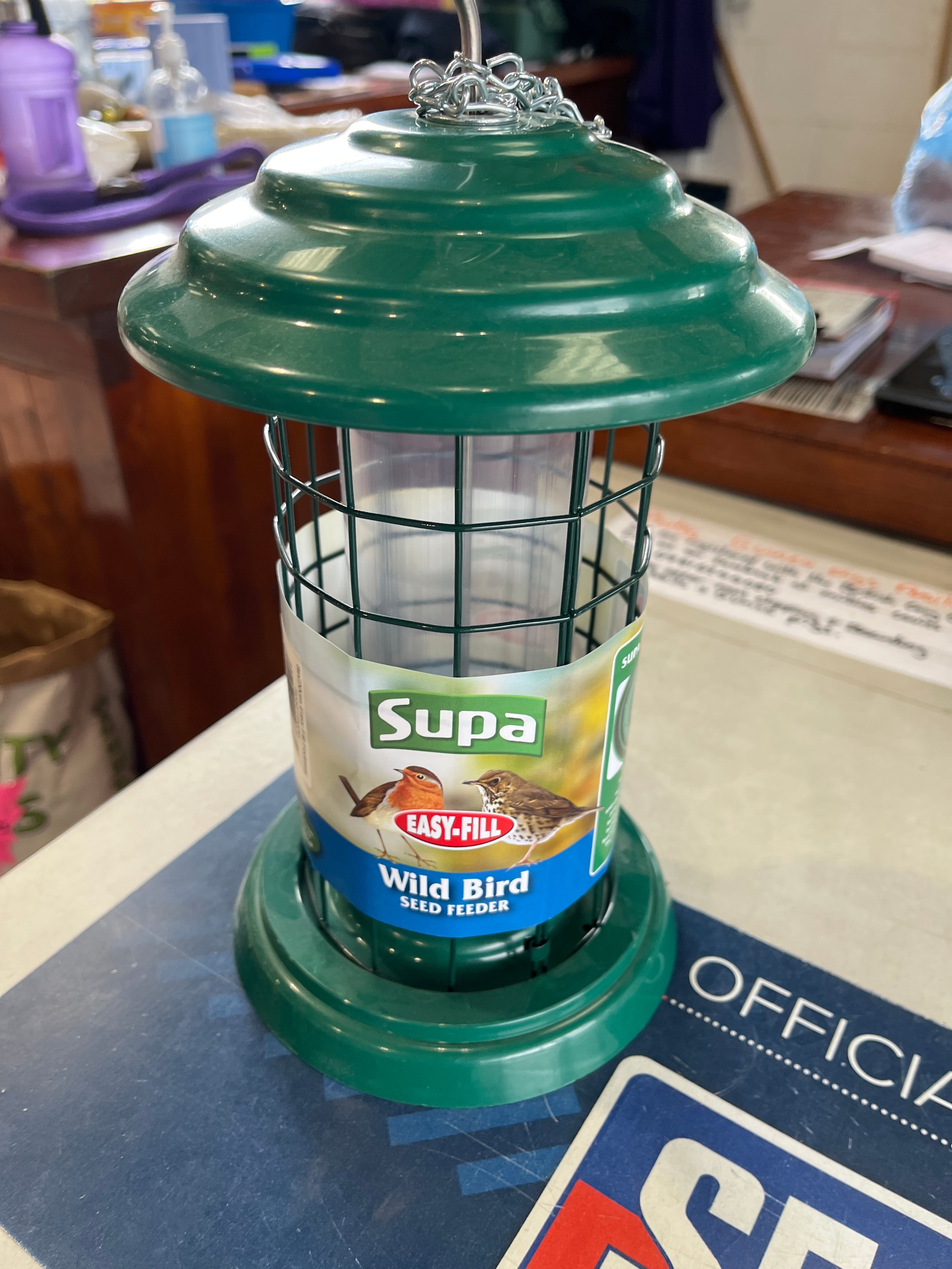 Supa Wild Bird Seed Feeder 2 port