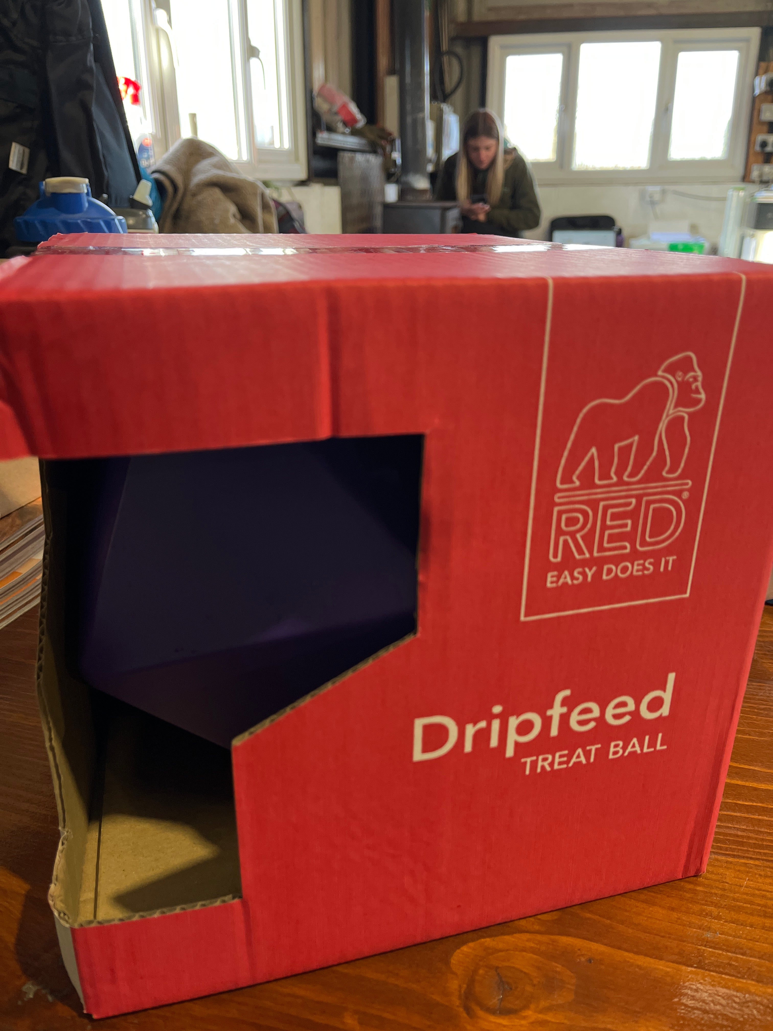 Red gorilla drip feed purple