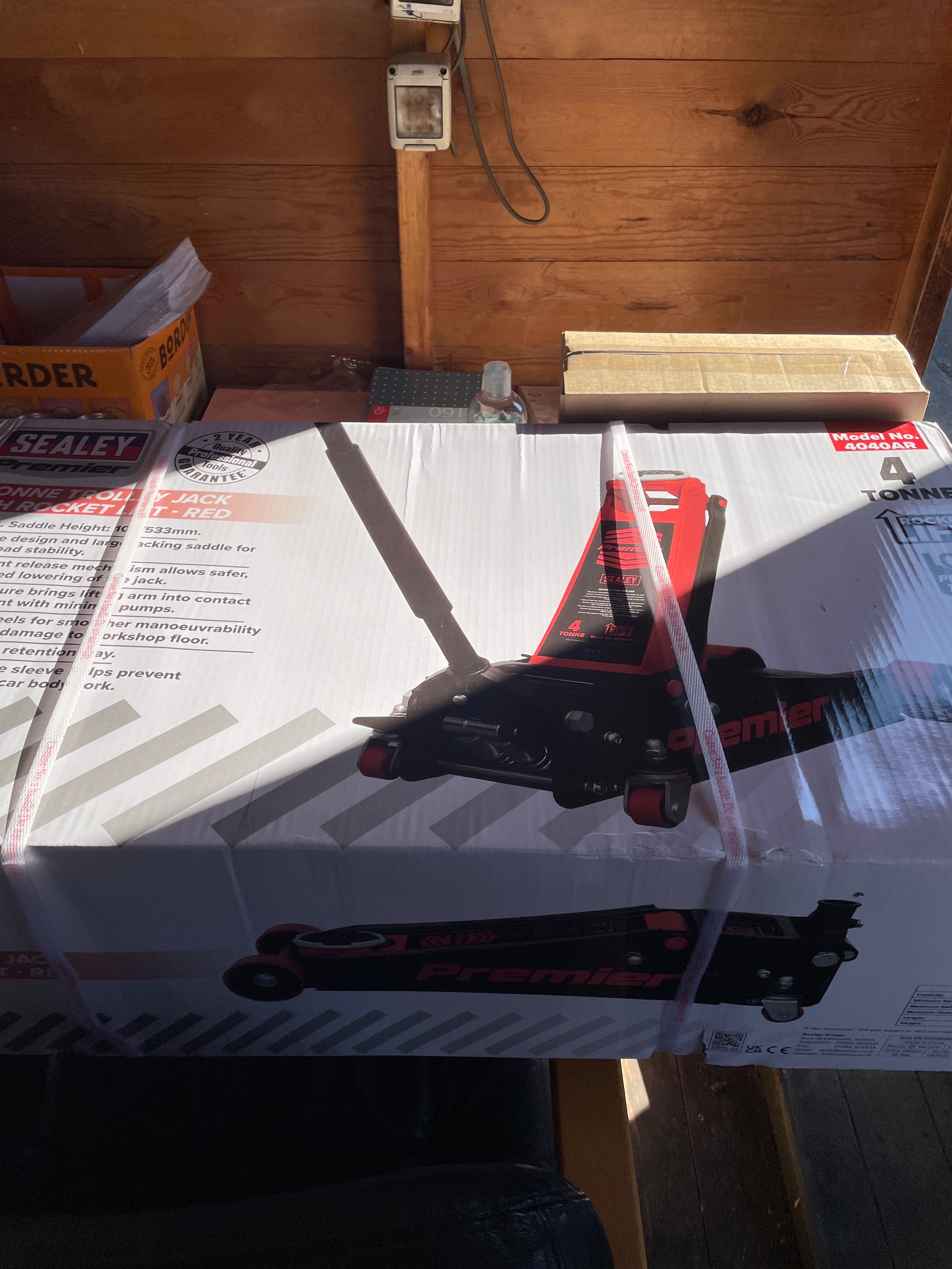 Sealey Low Profile 4 Tonne Rocket Lift Model 4040AR