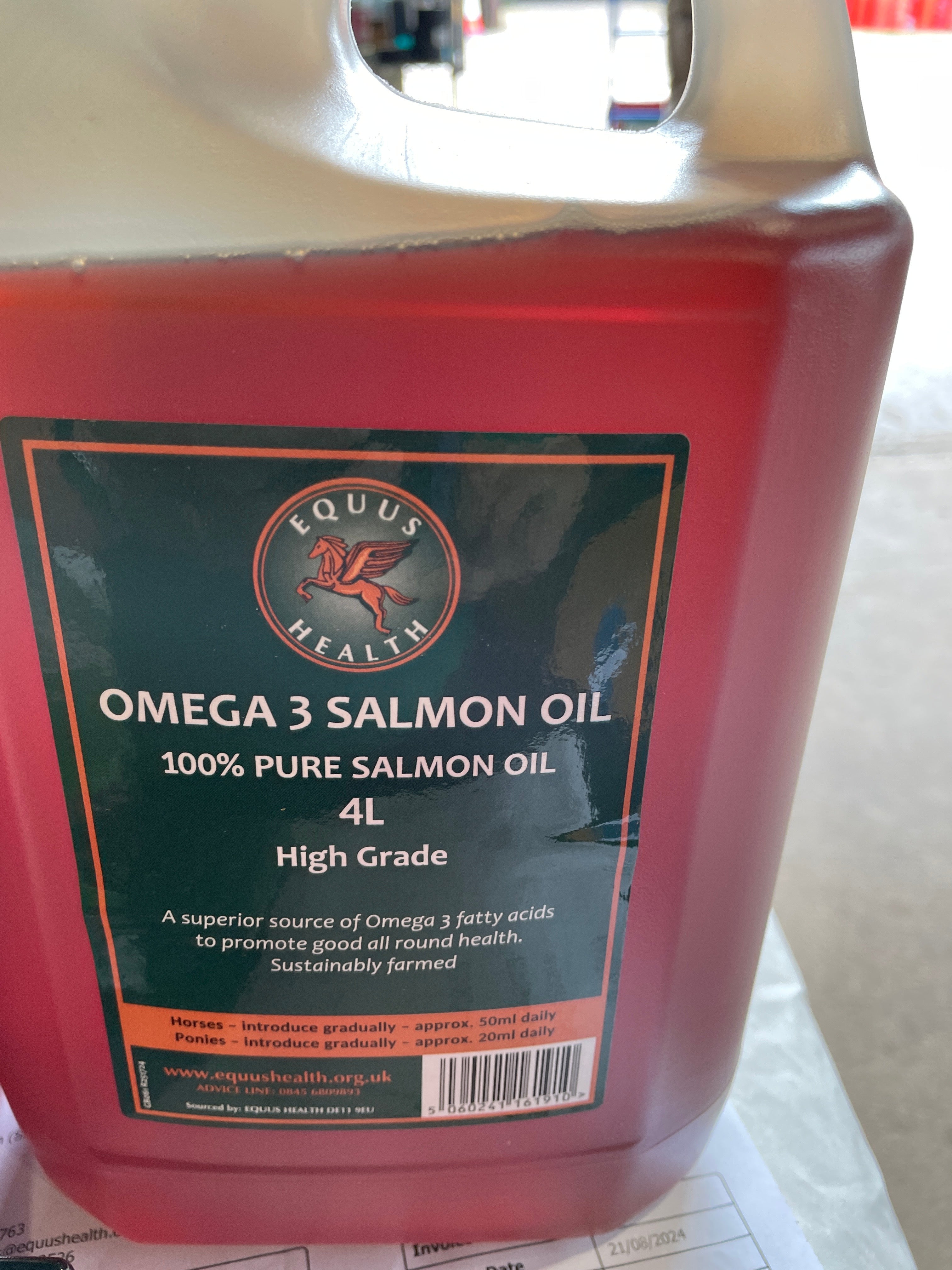 Omega 3 Salmon Oil 4L