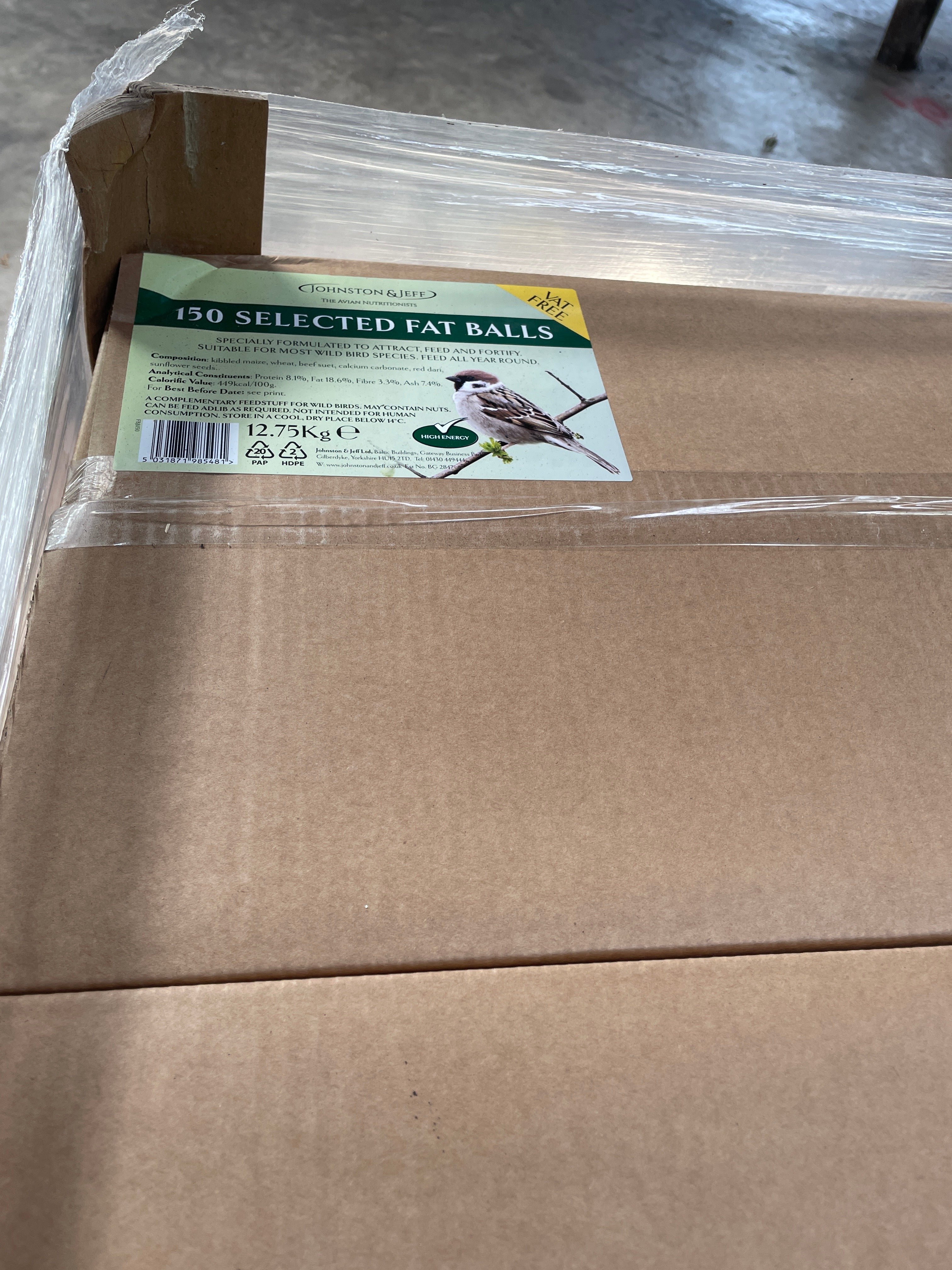 Johnston & Jeff 150 Fat Balls