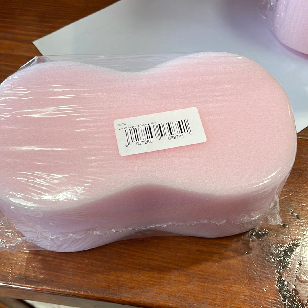 Lincoln Dog sponge Pink