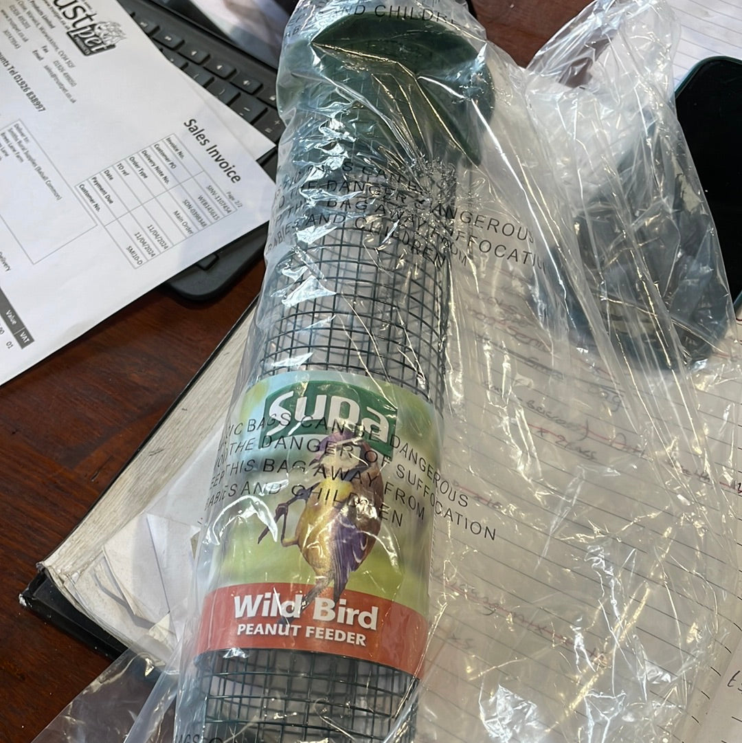 Supa Wire Mesh Peanut Feeder Large