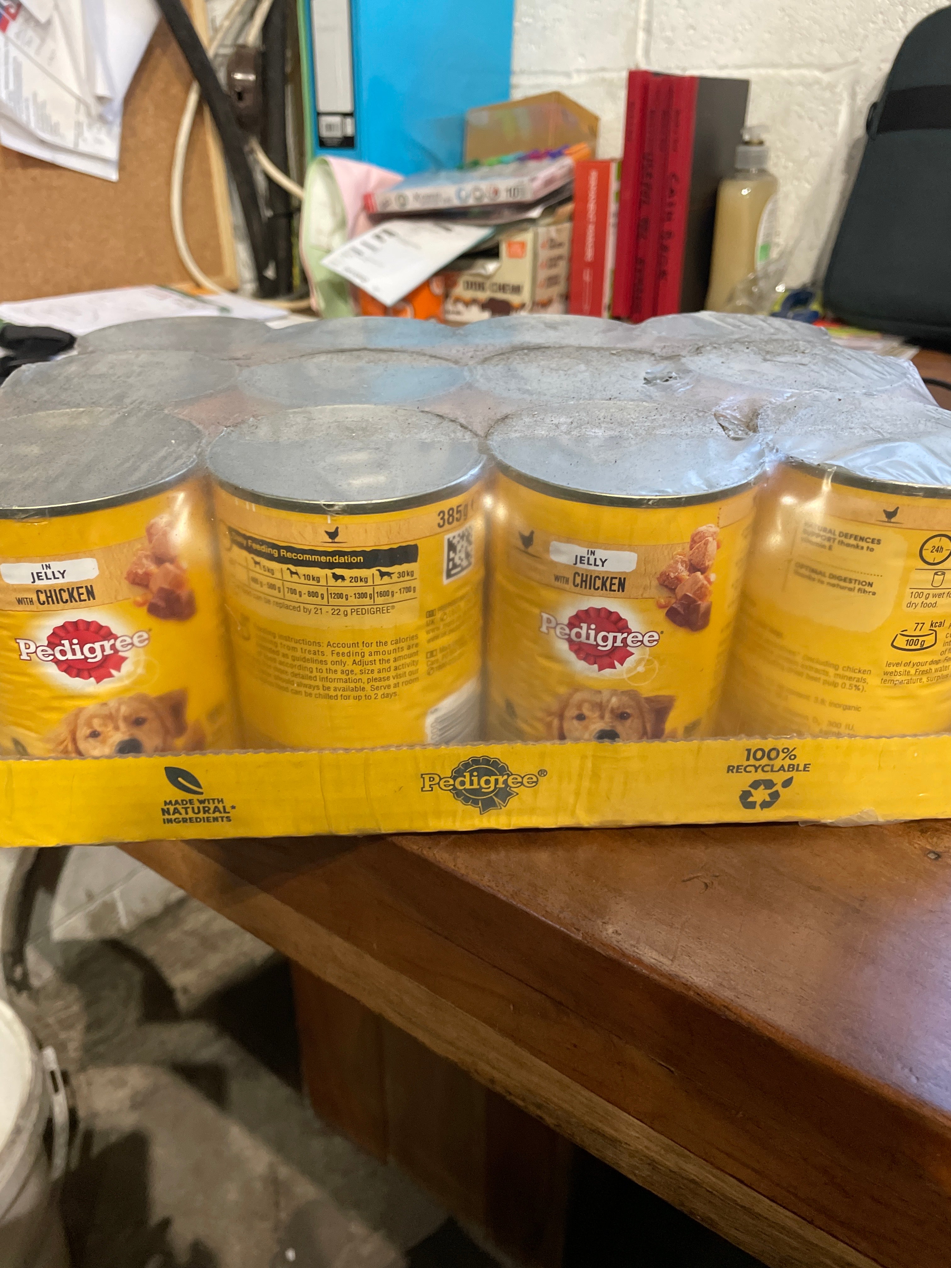 Pedigree with Chicken in Jelly x12