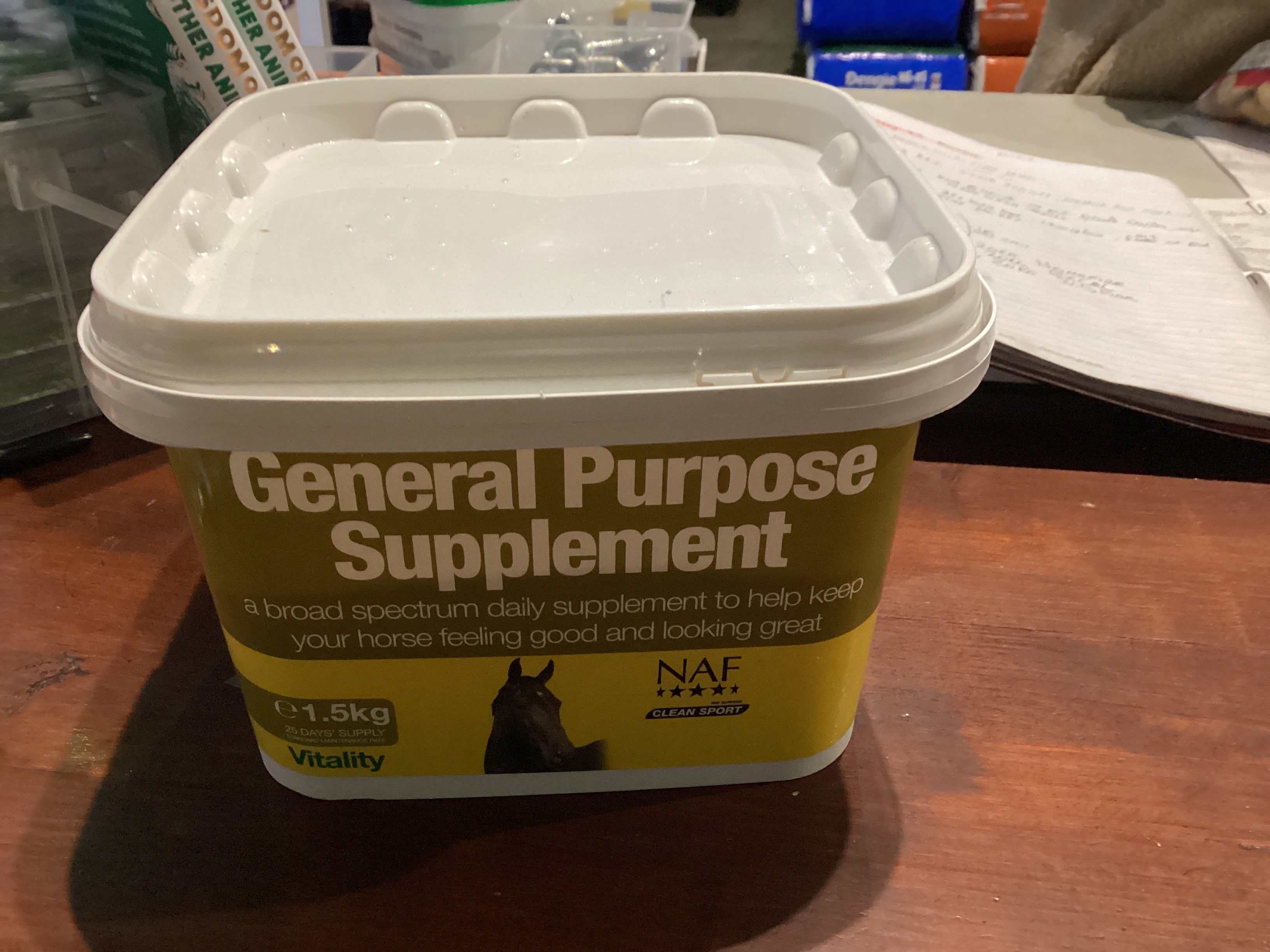 NAF General Purpose Supplement 1.5kg tub