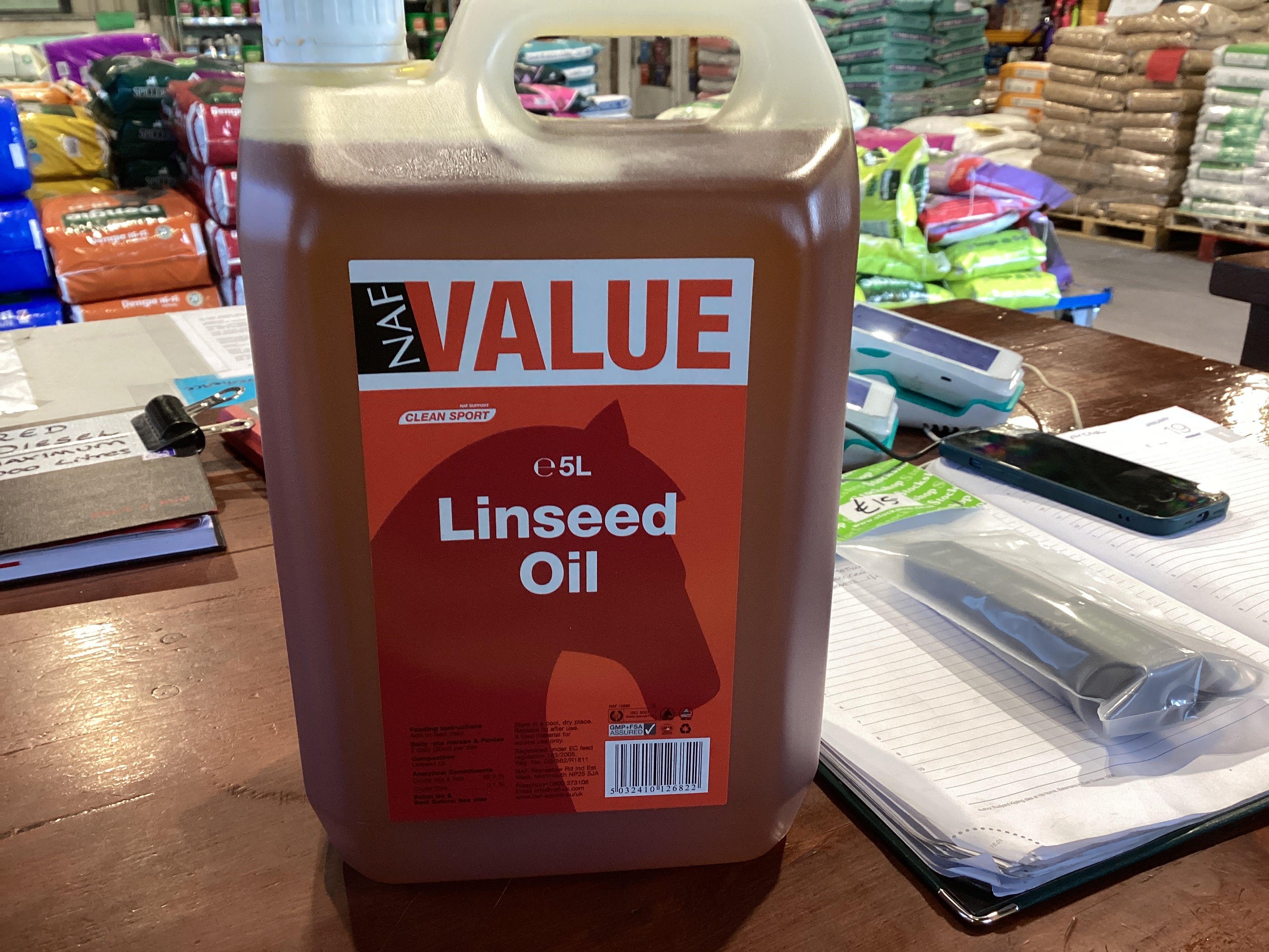 NAF Value Linseed Oil 5L